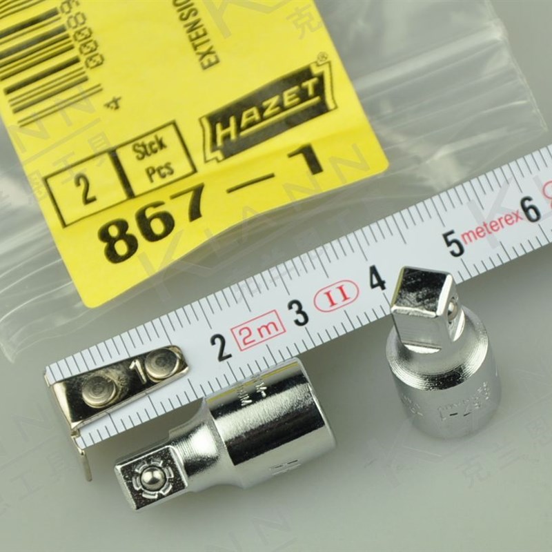 德国哈蔡特HAZET 867-1 加长杆 小飞延长杆 长25mm 进口五金工具