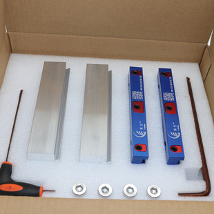 霄空快换钳口套装角固式台虎钳平口钳软钳口保护套4寸5寸6寸 包邮