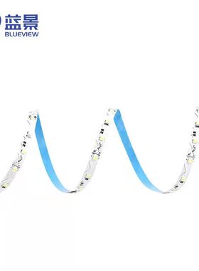 蓝景led软e灯带12v防雨低压超亮发光字 贴片自粘 线性智能2835灯