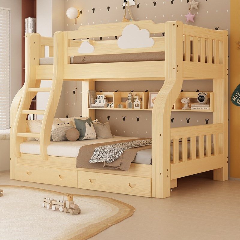 上下床双层床多功能全实木高低床儿童床上下铺子母床大人两层木床,住宅家具,高低/子母床,淘宝优惠券,粉丝福利购,淘宝优惠卷