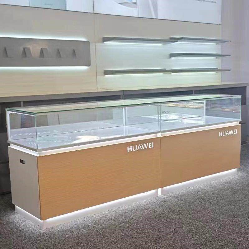体验台3.6手机柜手机展示柜玻z璃柜直柜新款3.7体验台边柜手机展