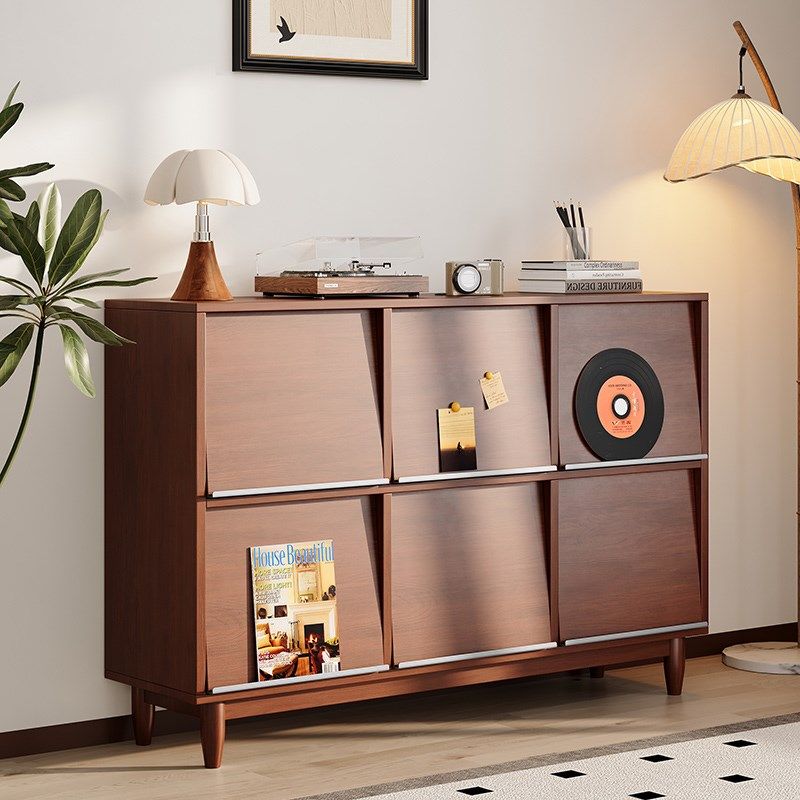 实木斗柜卧室床尾抽屉柜中古风客厅靠墙置物柜简约黑色边柜储物柜,住宅家具,斗柜,淘宝优惠券,粉丝福利购,淘宝优惠卷