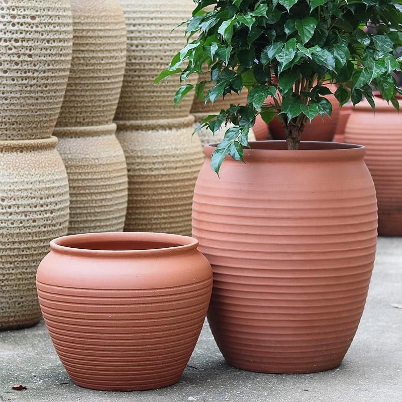 无釉绣球三角梅月季幸福树红陶土庭院阳台老桩特大透气花盆,鲜花速递/花卉仿真/绿植园艺,花盆,淘宝优惠券,粉丝福利购,淘宝优惠卷