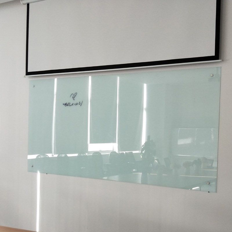 北京玻璃白板安装磁性钢化定制会议办公黑板写字板教学画板定做