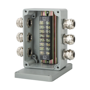 铸铝防爆接线盒户内外防水接线端子塑料防雨电缆穿线分线端子盒