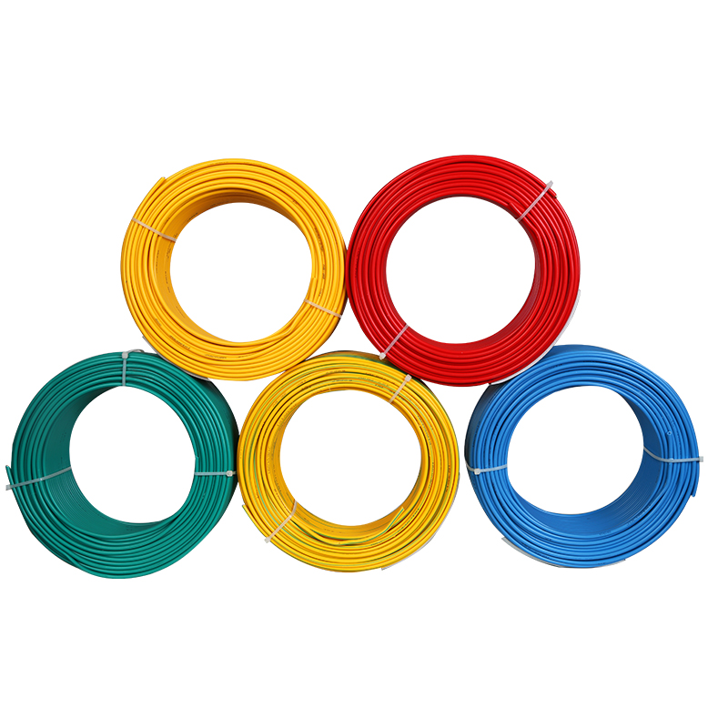 国标铝芯电线平方家装家用///10平方单股阻燃塑铝电缆线