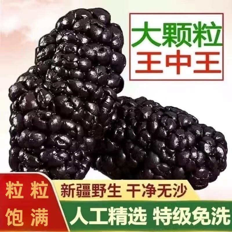 当季新货桑葚干黑桑葚新疆正宗桑葚子泡水泡茶即食官方正品旗舰店