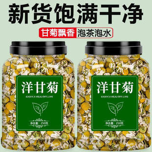 洋甘菊干花正宗洋甘菊花苞旗舰店正品新花新鲜新货罗马洋甘菊花茶