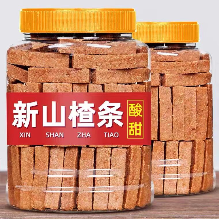 原味山楂条山东特产纯天然零食原味山楂制品山楂条果脯蜜饯无糖精