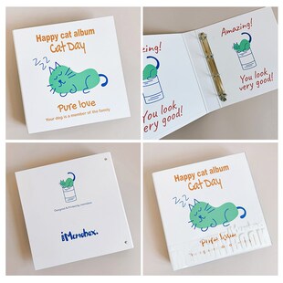 memobox宠物相册合集猫狗成长记录相册3寸5寸6寸爱宠纪念册家庭