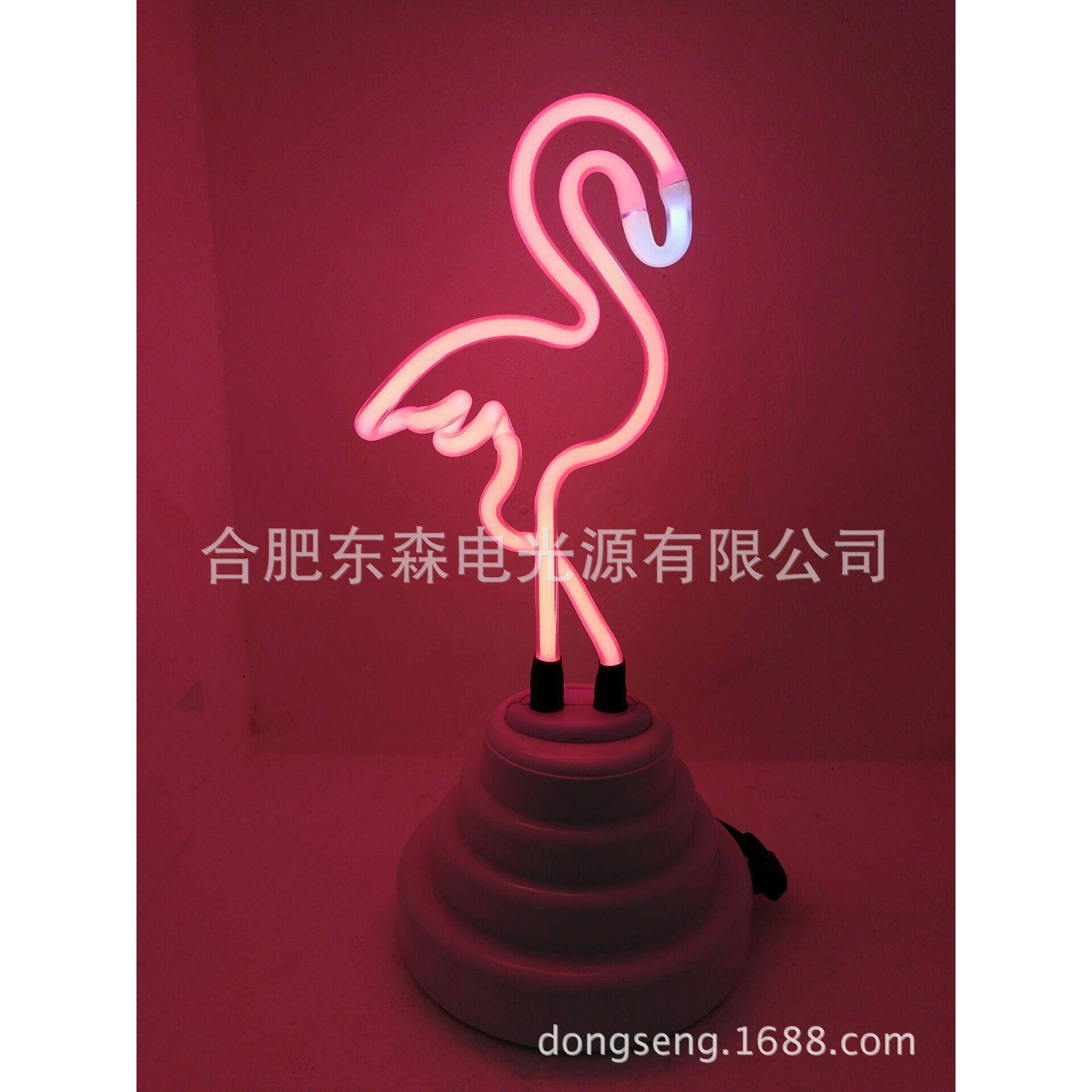 供应小号火烈鸟灯，flamingoneonlight，澳版火烈鸟霓虹灯