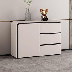 餐边柜2025新款家用客厅餐厅靠墙一体简约现代大容量收纳储物柜子