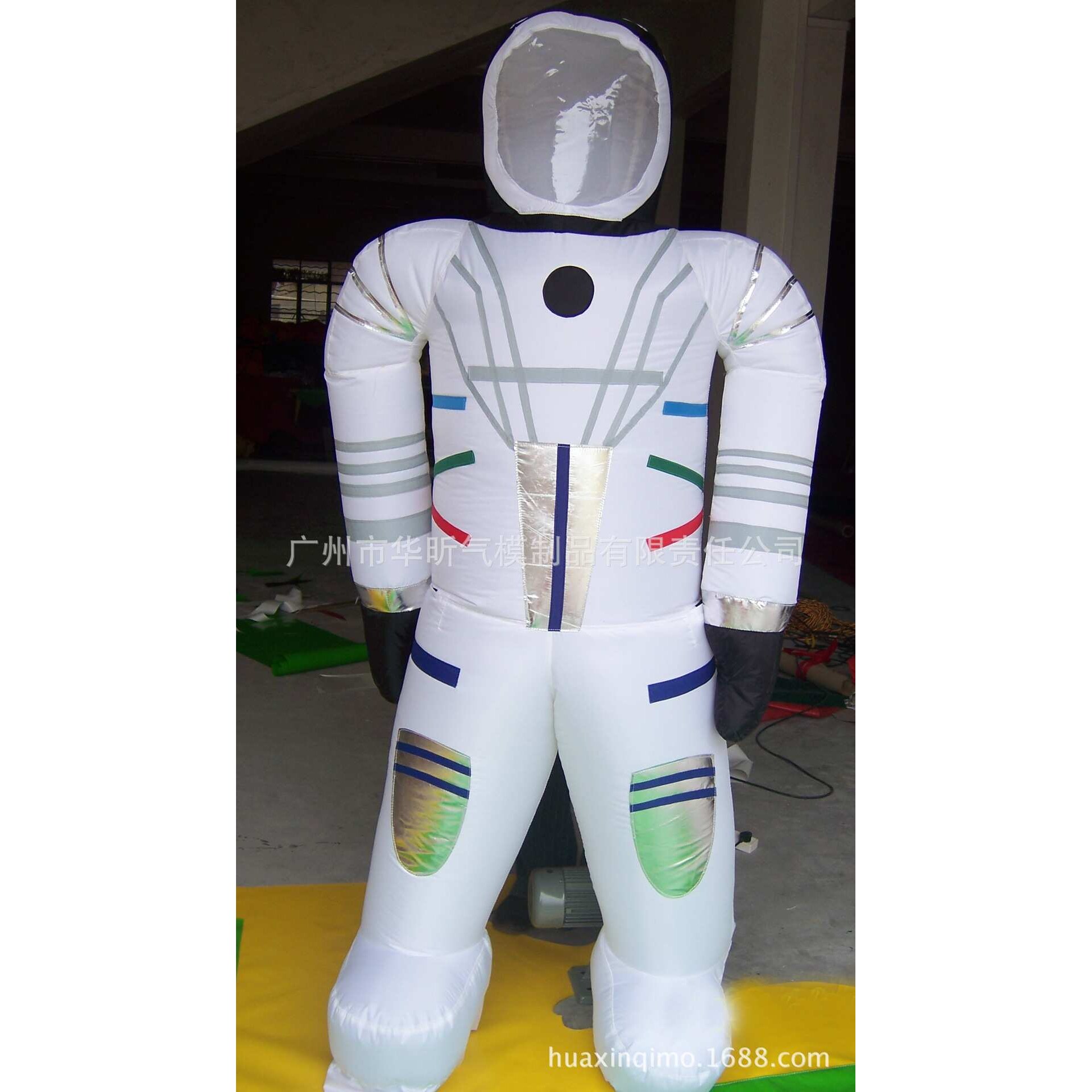 太空人模型行走卡通 充气太空服装人偶 仿真充气模型