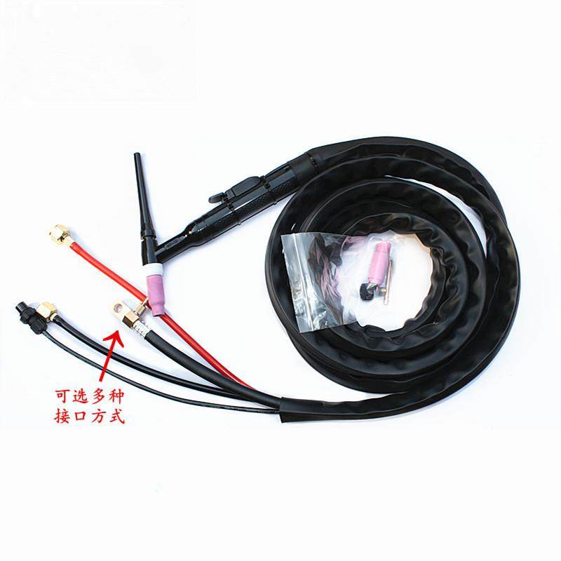 氩弧焊枪AW(WP)-18水冷氩弧焊枪8M8平方橡胶护套