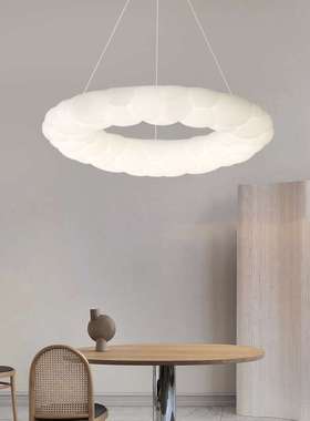 现代简约客厅主卧吊灯卧室餐厅云朵泡泡圆圈环形遥控droplight
