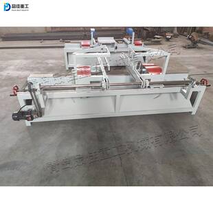 3000mm双端齐头锯木托盘加工自动截断具家具衣柜下料切割机