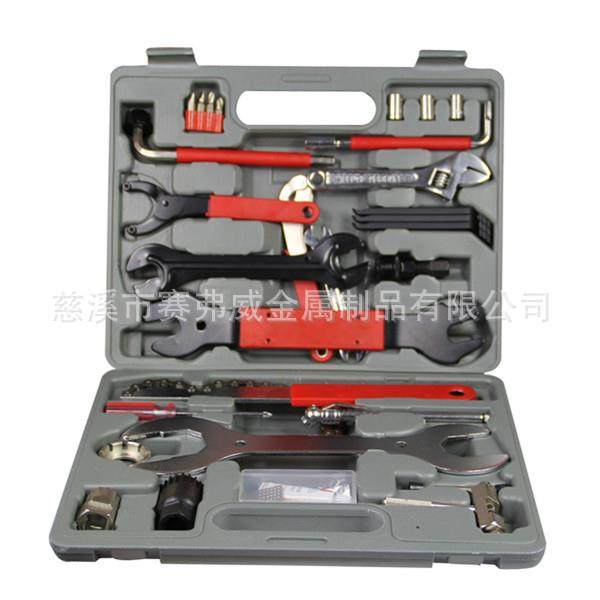 爆款自行车修理工具套装组合修车工具多功能拆车修理工具