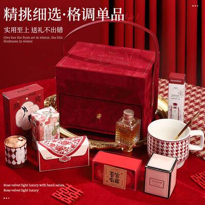 伴娘伴手礼结婚送宾客闺蜜姐妹团实用礼物高级感婚庆用品婚宴回礼