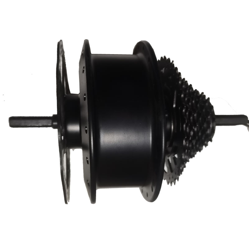 48v750w辐条电机变速自行车山地车改装电动车电机后驱助力电机