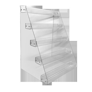 超市便利店烟架子烟柜小卖部亚克力展示架梯形收银台前置物架桌面