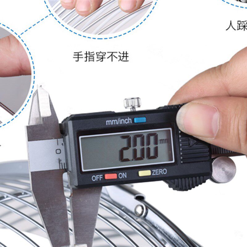 趴地扇工业扇工地用座地式矮机械大角度电扇金属坐地三档电风扇