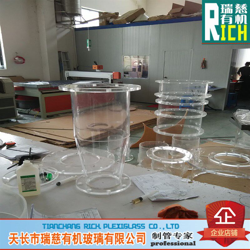 亚克力管 有机玻璃管 一米价 玻璃管 透明硬管 外径65mm壁厚5mm