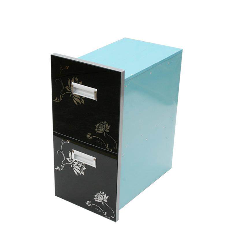 米箱拉篮嵌入式橱柜储米桶30斤装的双层储物柜米柜面粉抽屉储物柜