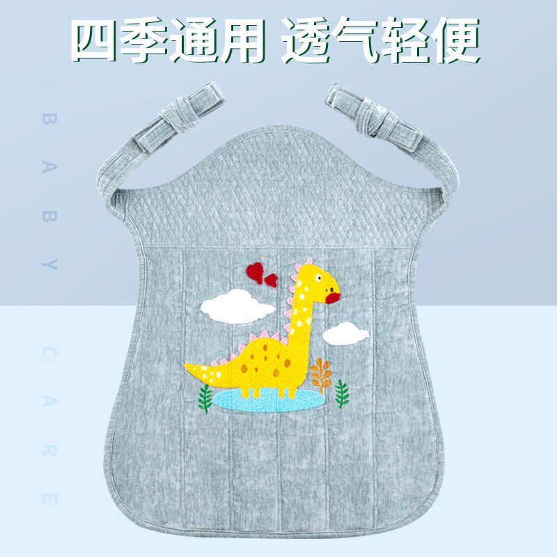 婴儿背带新款雪尼儿刺绣云南贵州背孩子0至3岁带兜前抱后背式背带
