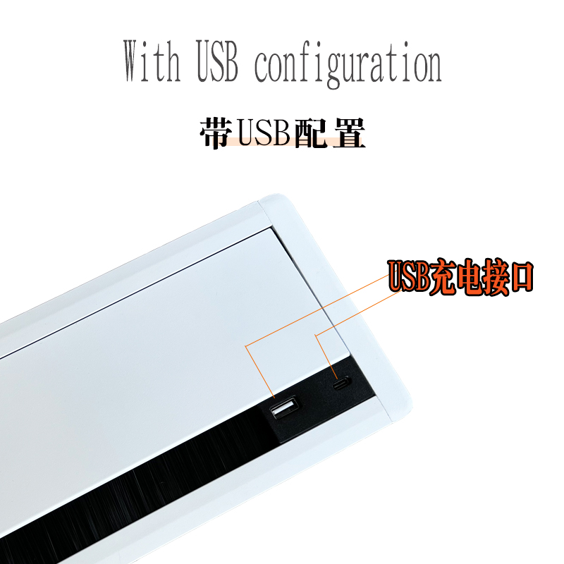 缓冲阻尼线盒线孔盖板桌面线盖走线槽过线盒穿线孔盖装饰洞孔盖板