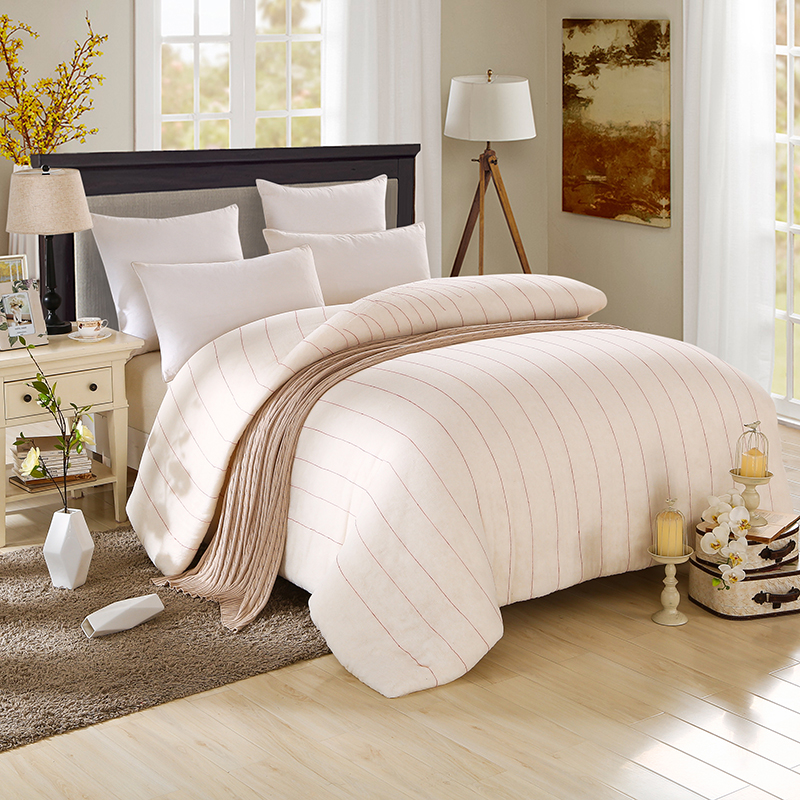 新疆花被子手工棉被芯长绒棉被冬被全棉加厚10斤棉絮褥子铺床