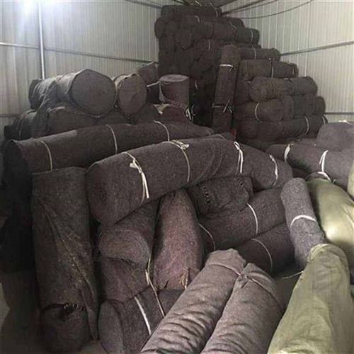 G毛毡布土白布工色无纺q布大毛保温被J棚毯公路养护防草布养护