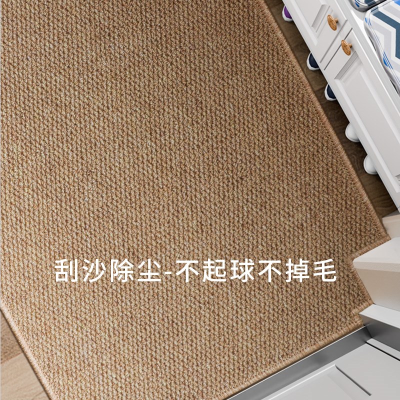 入户地垫进门大门口玄关门垫家用客厅仿剑麻地毯可裁剪入户门脚垫