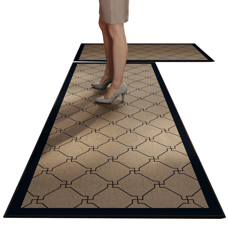 厨房防脏地垫专用防滑防油防污吸水脚垫防水垫子耐脏门口长条地毯