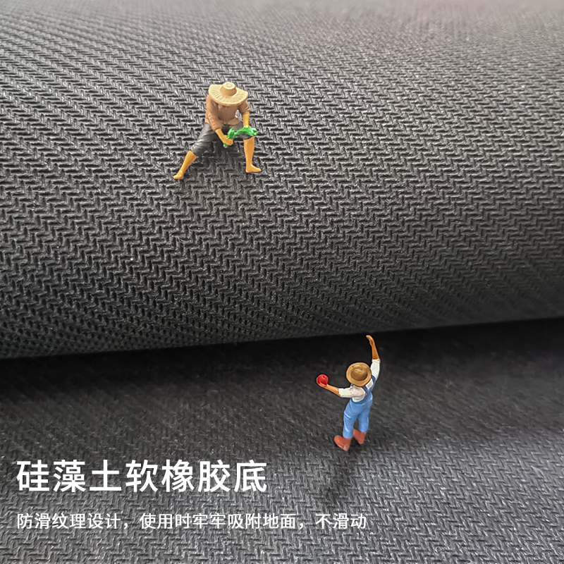 厨房地垫防滑防油可擦免洗防摔脚垫家用门口吸水耐脏进门地毯