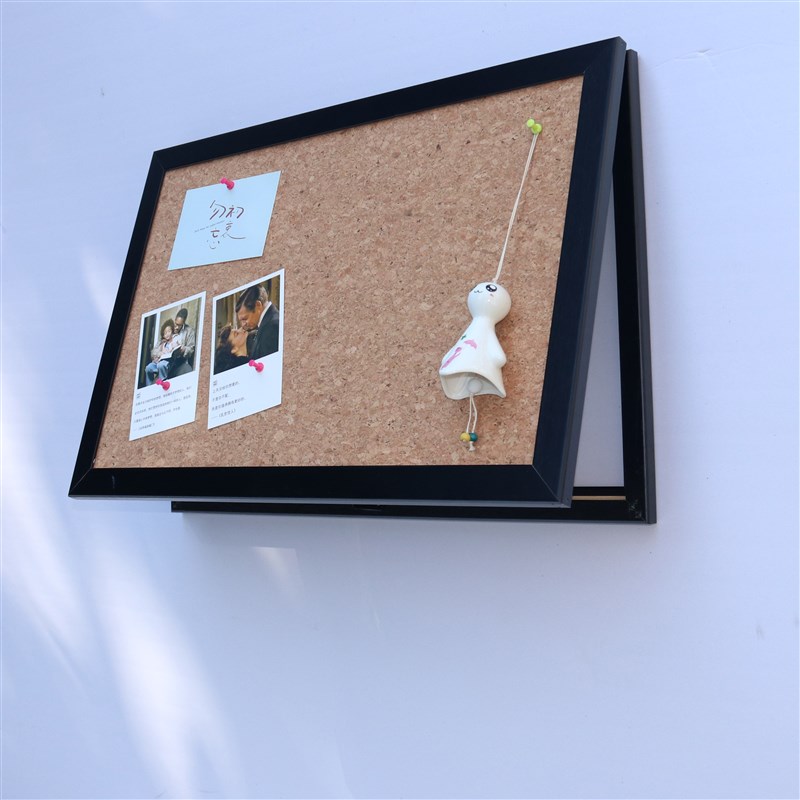 配电箱软木板照片墙遮挡电表箱装饰挂画留言板记事板定制