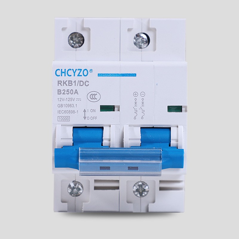 电动车直流断路器12V24V48V60V120V直流空开150A空气开关200A250A