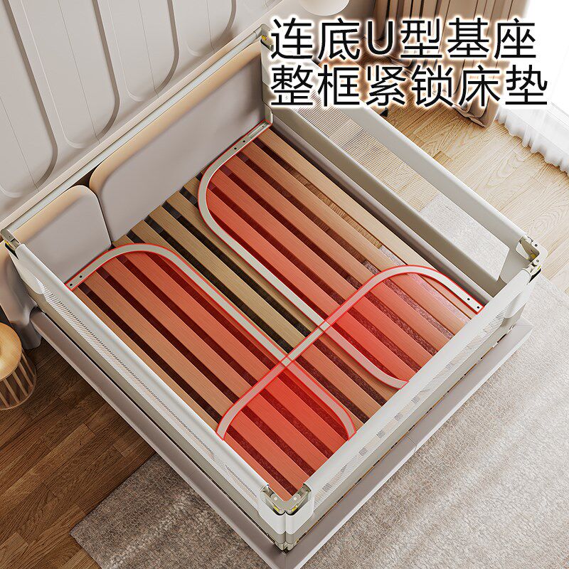 床围栏宝宝便携单面护栏婴儿防摔防掉床神器加高可升降床上防护栏