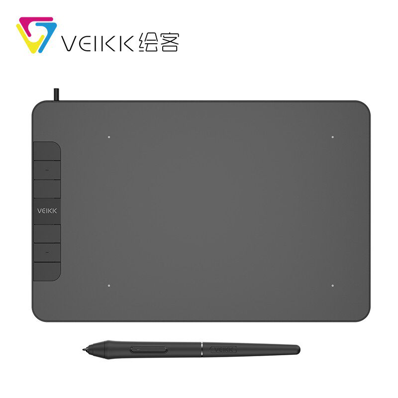 绘客数位板HK650手绘板6寸z手写板轻巧便捷绘画板可连手机绘图