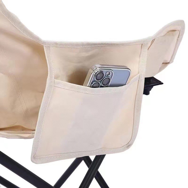 户外折叠椅子便携式露营野餐折叠椅户外桌椅套装沙滩椅月亮椅