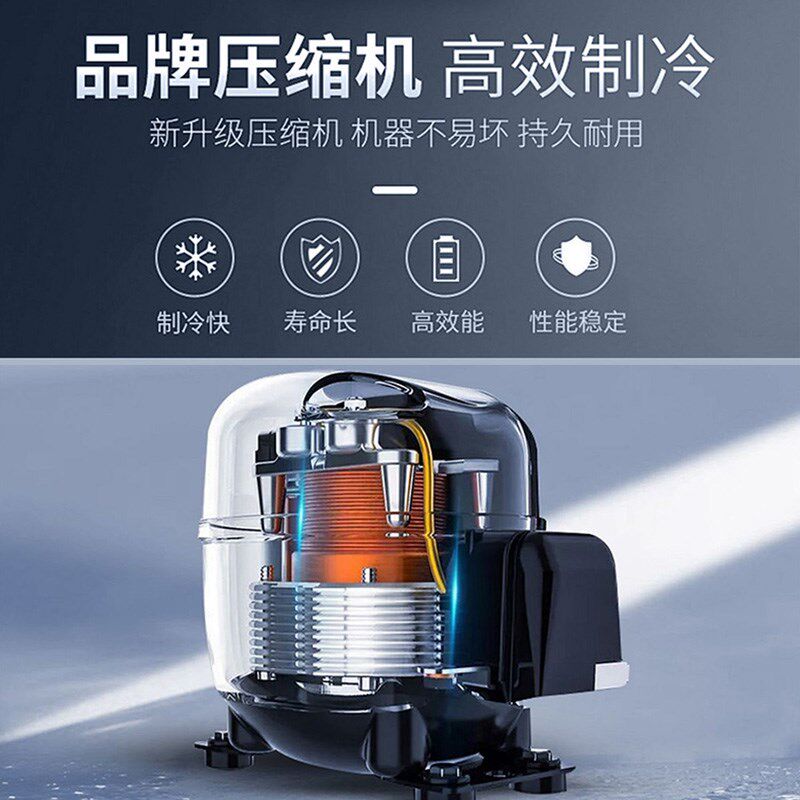 [无排风管]移动单人空调压缩机制冷风扇便携厨房除湿免排热气安装