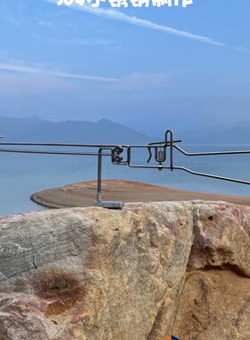 304不锈钢B+款 可拆分升级版 铁丝枪 皮筋枪  7080后传统老玩具