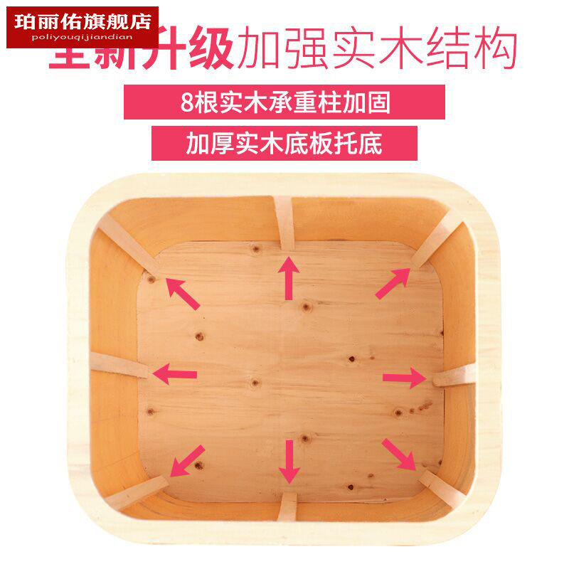 收纳凳高款加高阳台玩具储藏凳子可坐人多功能实木沙发家用换鞋椅