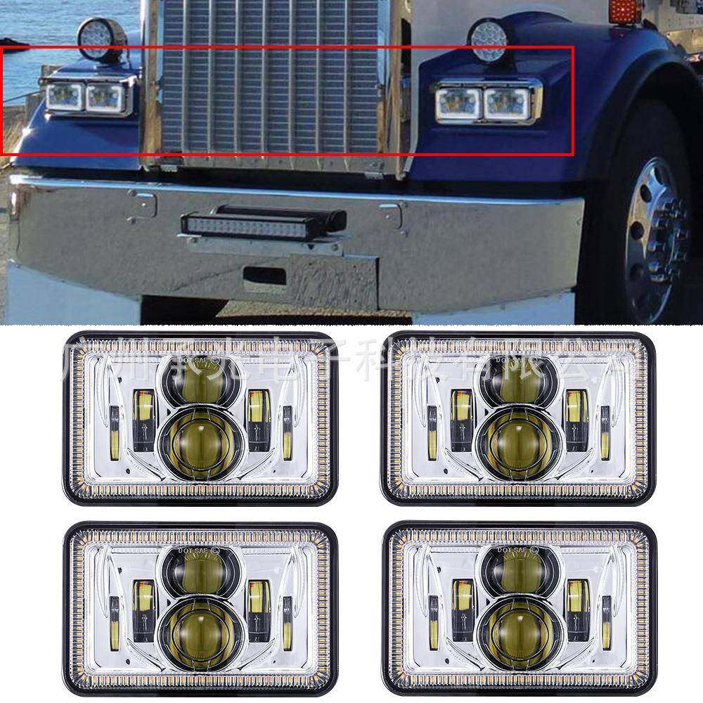 承光电子4X6寸汽车大灯5英寸led大灯方形改装货车卡车越野车灯,机械设备,其他机械设备,淘宝优惠券,粉丝福利购,淘宝优惠卷