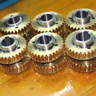 现货煤矿用轻型ZQJC气动架柱式钻机配件回转马达从动齿轮主轴