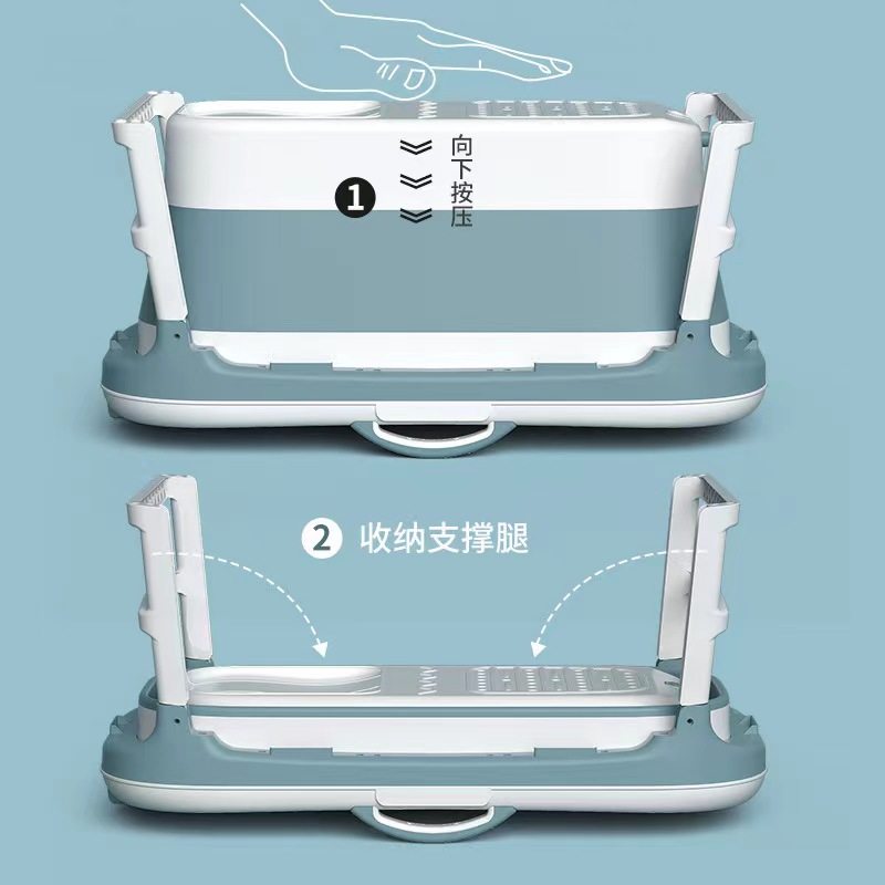 可折叠浴桶新生儿童成人泡澡桶家用沐浴桶洗澡加厚塑料大号浴盆
