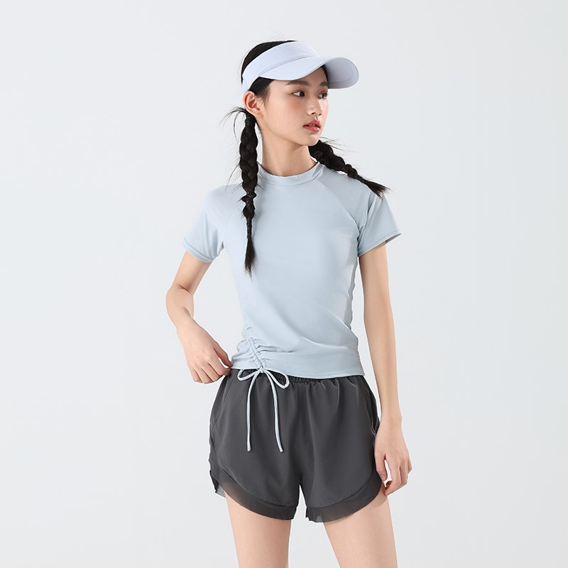 泳衣女儿童分体大童女孩保守2025新款专业青少年游泳馆专用游泳装