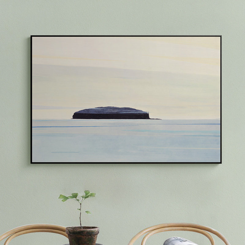 三小姐 现代抽象风景客厅沙发墙装饰画卧室床头挂画房间大幅壁画