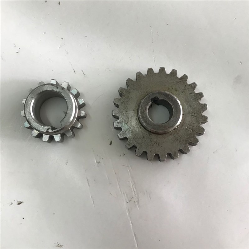 农用车配件常发单缸水冷柴油机CF176起动齿轮启动主动 从动齿轮