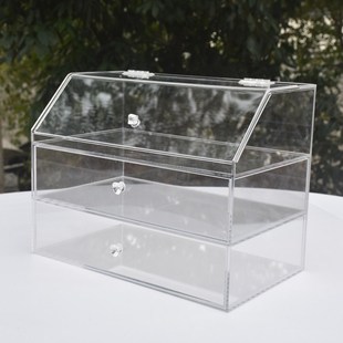 定制透明便民服务箱遗失物品急救品保管招领认领小物件存放箱子