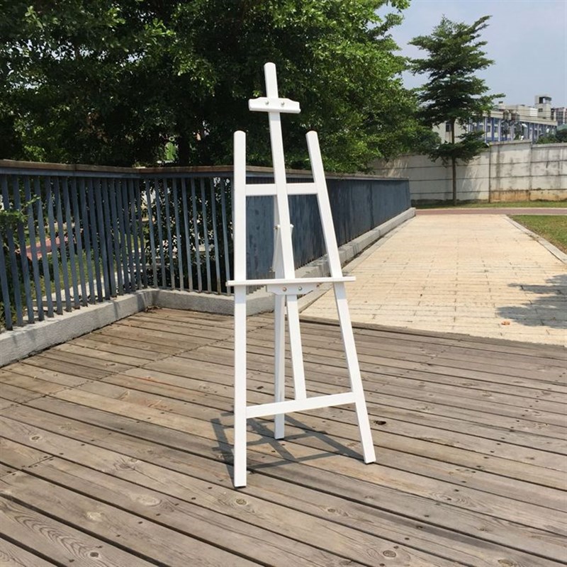 1.5米实木彩色画架 kt板展架 婚庆支架 广告牌展示架 立式广告架